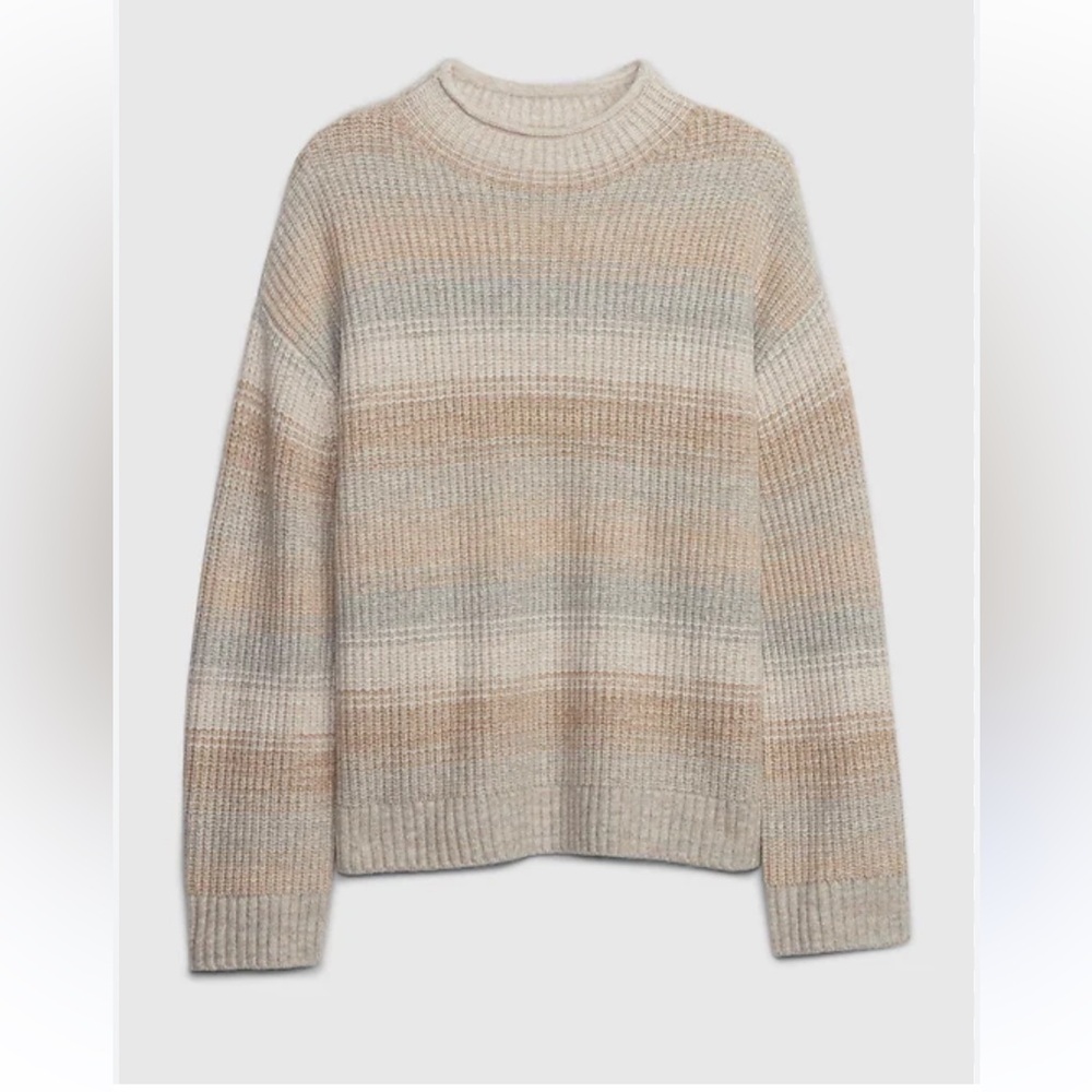 GAP CashSoft Funnel Neck Oversized Sweater